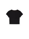 Czarny T-shirt z napisem - czarny - CROPP - small4