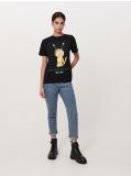 Tričko oversize Rick and Morty - černý - CROPP - small3