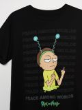 Tričko oversize Rick and Morty - černý - CROPP - small5
