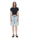 Valge T-särk - must - CROPP - small1