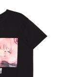 Czarny T-shirt z nadrukiem Spy x Family - czarny - CROPP - small3