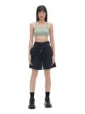 Zielony crop top na ramiączkach - zielony - CROPP - small1