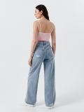 Jeansy wide leg - niebieski - CROPP - small3