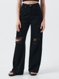 Jeansy wide leg - czarny - CROPP - small2