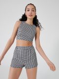 Szorty z wysokim stanem - czarny - CROPP - small1