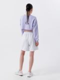 Szorty bermudy z wysokim stanem - jasny szary - CROPP - small3
