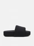 Pantoletten mit breitem Riemen - Schwarz - CROPP - small2