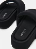 Pantoletten mit breitem Riemen - Schwarz - CROPP - small3