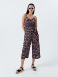 Kombinezon w kwiaty - fioletowy - CROPP - small1