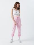 Pantaloni jogger de trening - roz-pastel - CROPP - small4