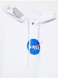 Bluza z kapturem NASA - biały - CROPP - small6