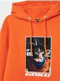 Bluza z kapturem Dragon Ball - pomarańczowy - CROPP - small5