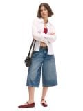 Jeansowe szorty typu long jorts - niebieski - CROPP - small3
