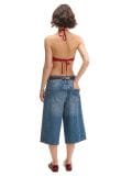 Jeansowe szorty typu long jorts - niebieski - CROPP - small4