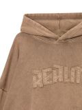 Beżowa bluza hoodie z efektem sprania - beżowy - CROPP - small4