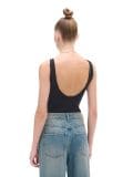Czarne body - czarny - CROPP - small3