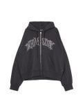 Bluza z kapturem i aplikacją - szary - CROPP - small2