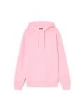 Pulover s kapuco - pastelno roza - CROPP - small1