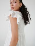 Rochie cu volane - crem - CROPP - small1