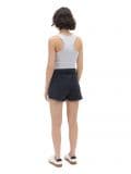 Postrzępione czarne jeansowe szorty - czarny - CROPP - small3