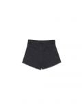 Postrzępione czarne jeansowe szorty - czarny - CROPP - small6