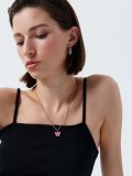 Dzianinowy top na ramiączkach - czarny - CROPP - small1