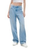 Blugi wide leg - albastru - CROPP - small1
