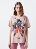 Koszulka oversize Dragon Ball - kremowy - CROPP - small1
