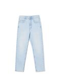 Jasnoniebieskie jeansy mom slim PETITE - niebieski - CROPP - small4