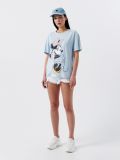 Koszulka z nadrukiem Minnie Mouse - jasny szary - CROPP - small1