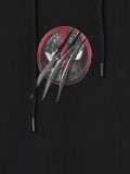 Φούτερ με τύπωμα και κουκούλα Deadpool - ΜΑΥΡΟ - CROPP - small6