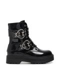 Botki z ozdobnymi klamrami - czarny - CROPP - small1