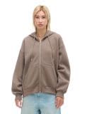 Rozpinana bluza oversize - szary - CROPP - small1