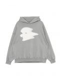 Szara bluza z kapturem i nadrukiem - szary - CROPP - small3