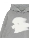 Szara bluza z kapturem i nadrukiem - szary - CROPP - small4