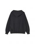Czarna bluza z kapturem i nadrukiem - czarny - CROPP - small5