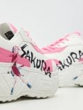 Sneakersy z nadrukiem Sakura Haruno - różowy - CROPP - small3