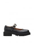 Buty Mary Jane z ozdobną klamrą - czarny - CROPP - small1
