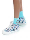 Trampki z motywem mangi - wielobarwny - CROPP - small1