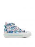Trampki z motywem mangi - wielobarwny - CROPP - small2