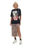 Schwarzes T-Shirt mit Aufdruck Lady Gaga - Schwarz - CROPP - small2