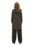 Parka con cappuccio - verde-marrone - CROPP - small4