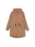 Beżowa parka z kapturem - beżowy - CROPP - small2