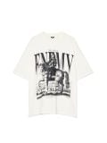 Εμπριμέ μπλούζα - NUDE - CROPP - small2