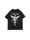 Tricou negru cu imprimeu Nirvana - negru - CROPP - small1