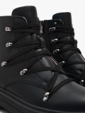 Trapery z imitacji skóry - czarny - CROPP - small4