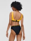 Bikini amarillo y negro con estampado - Amarillo - CROPP - small2
