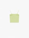 Gładki crop top - zielony - CROPP - small6