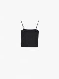 Crop top uni - negru - CROPP - small6