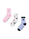 Șosete 3 packt Kuromi & My Melody - multicolor - CROPP - small1